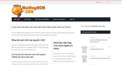 Desktop Screenshot of matonghcm.com